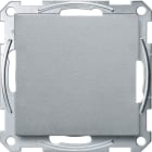Schneider Electric - SpaceLogic KNX - System M - Bouton poussoir Pro T - Aluminium