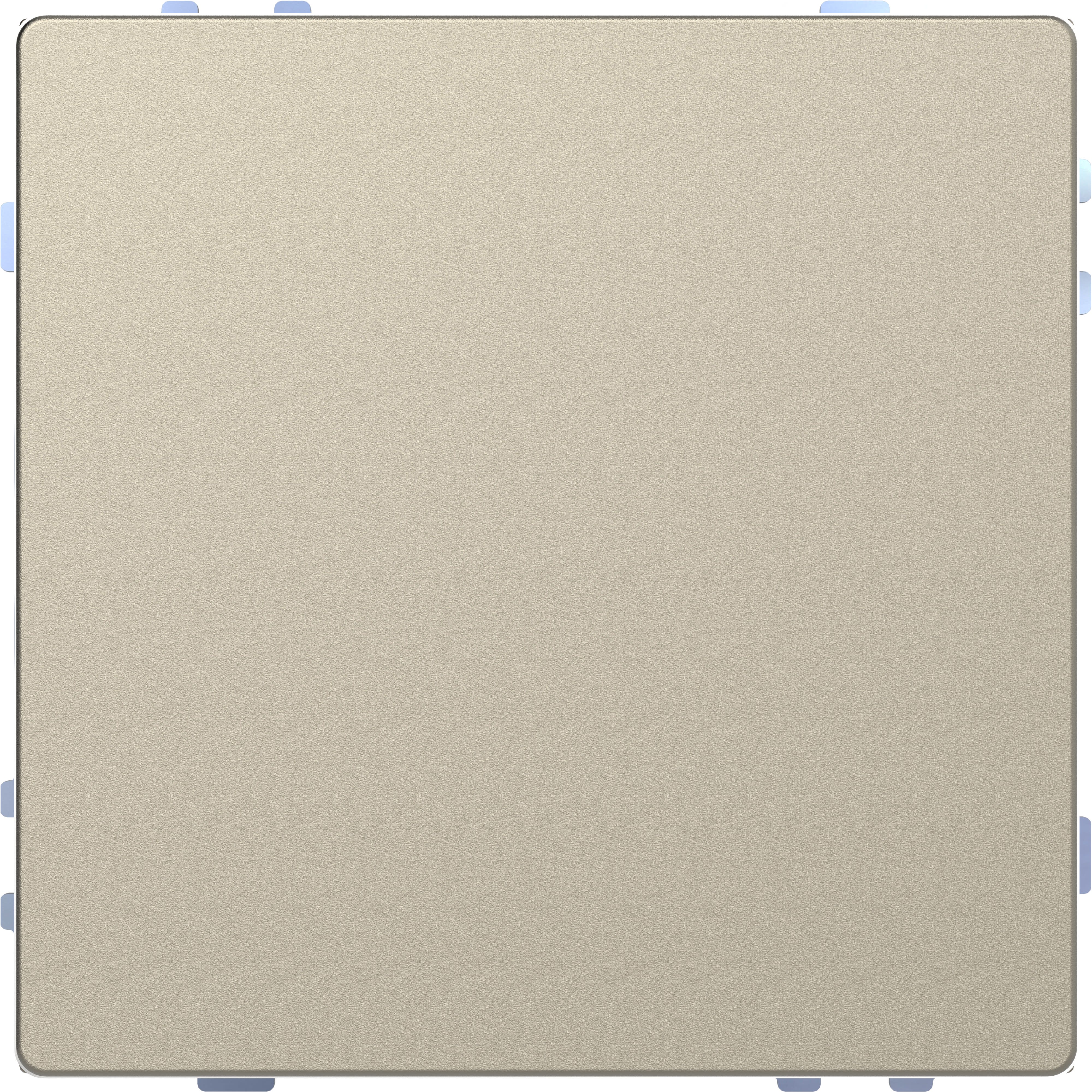 Schneider Electric - SpaceLogic KNX - D-Life - Bouton poussoir Pro T - Blanc Sable