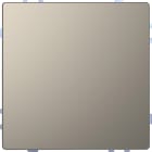 Schneider Electric - SpaceLogic KNX - D-Life - Bouton poussoir Pro T - Nickel Métal