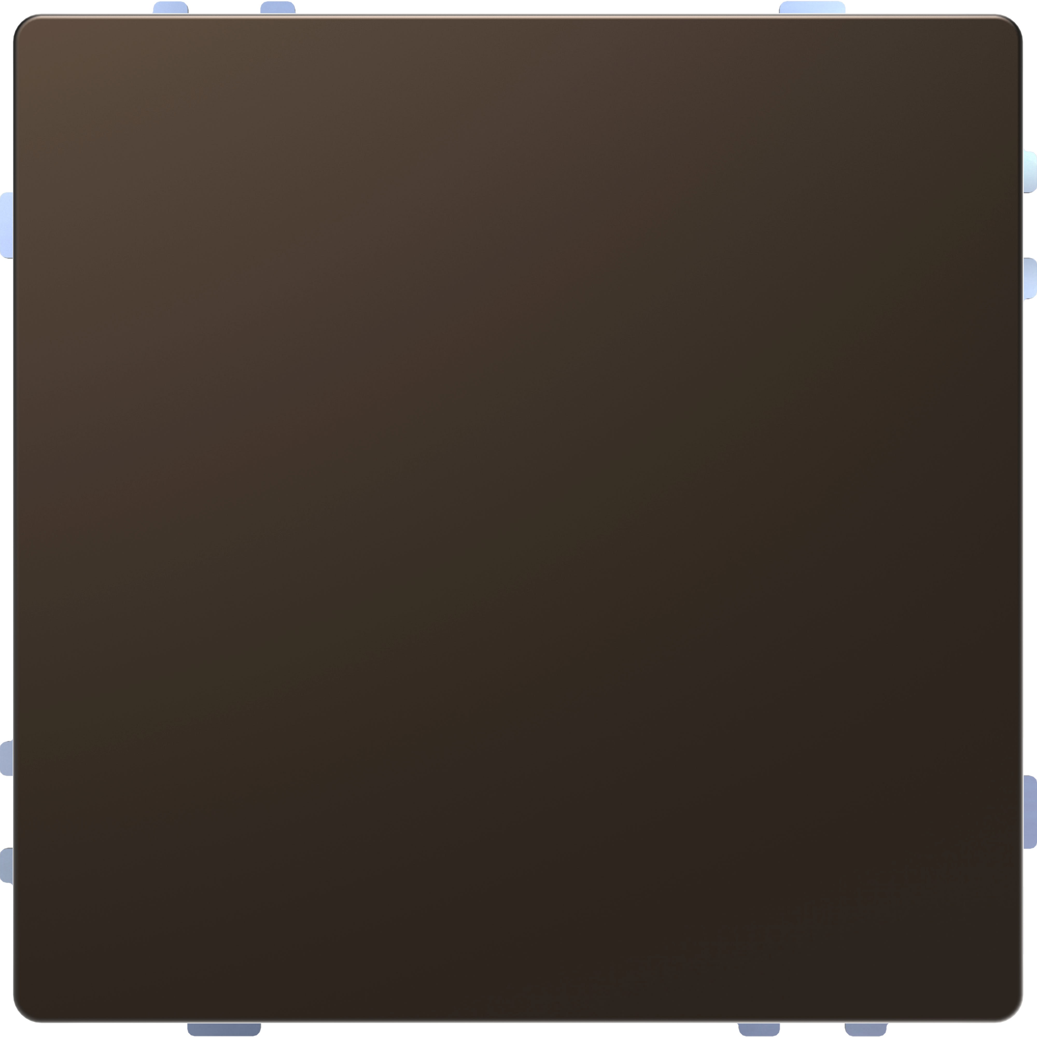 Schneider Electric - SpaceLogic KNX - D-Life - Bouton poussoir Pro T - Mocca Métal