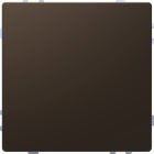 Schneider Electric - SpaceLogic KNX - D-Life - Bouton poussoir Pro T - Mocca Métal