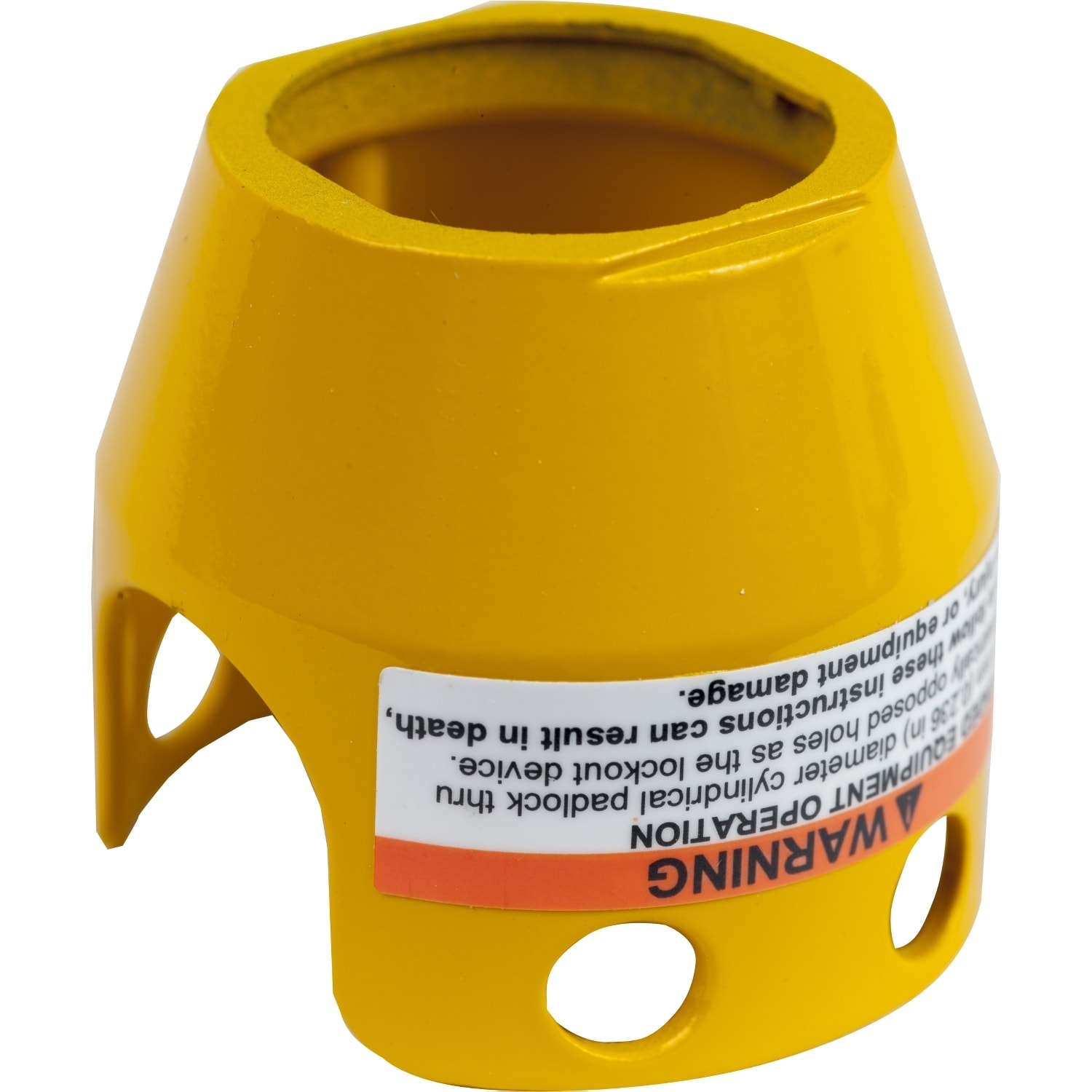 Schneider Electric - Harmony - garde metallique jaune pour arret d'urgence D40