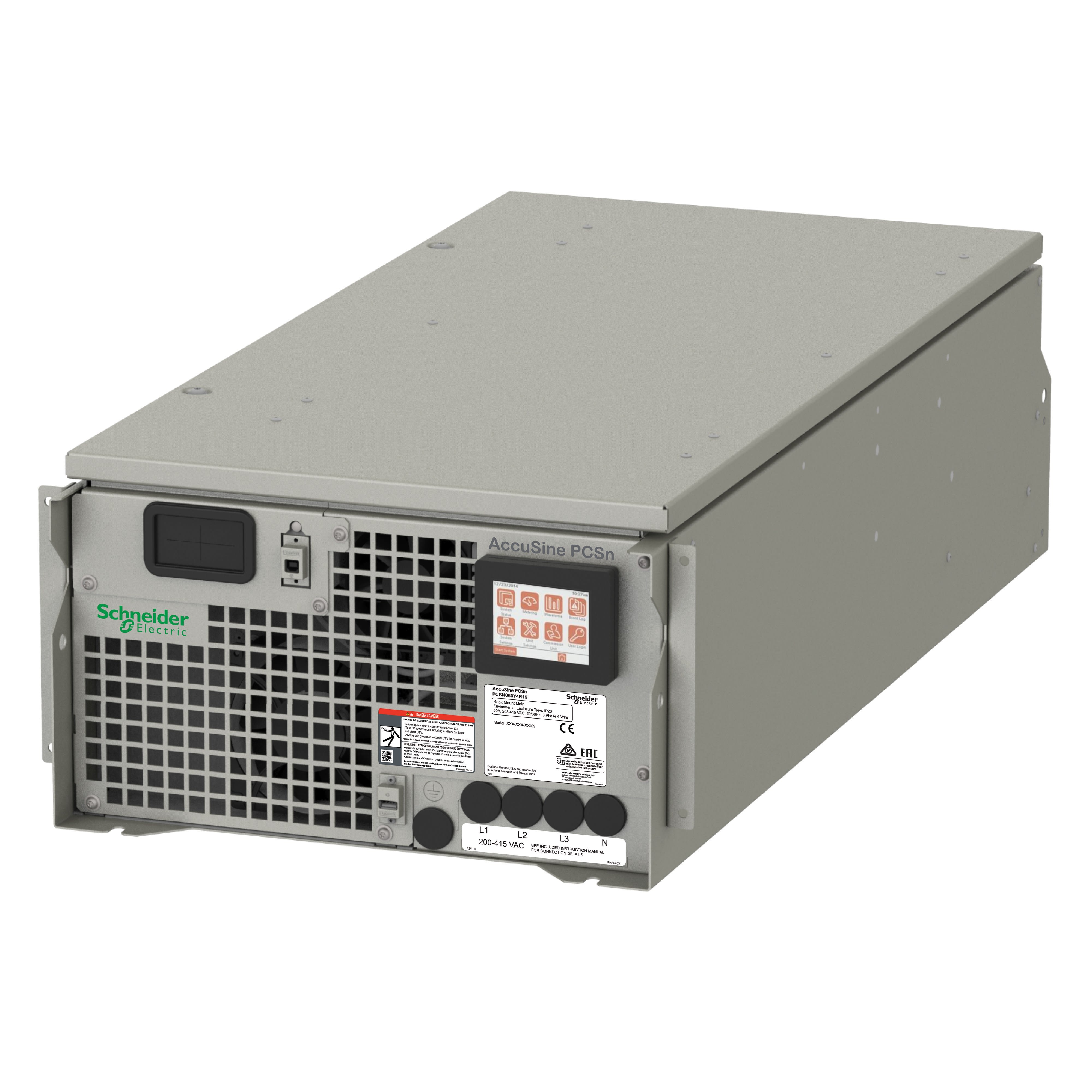 Schneider Electric - AccuSine PCSN 30A 380-415V Ph+N rack mod