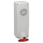 Schneider Electric - Mureva - socle de prise à vis - saillie - 63A - 3P+T - 380-415V IP65