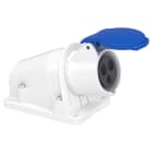 Schneider Electric - Socle prise BT saille inclinée, connexion vis, IP44, 16 A 2P+T 200-250 V