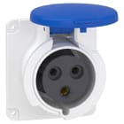 Schneider Electric - Mureva - socle prise industrielle droite - 32A - IP44 - 220 - 3P - vis