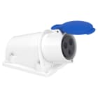 Schneider Electric - Socle prise BT saille inclinée, connexion vis, IP44, 32 A 2P+T 200-250 V