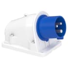 Schneider Electric - Mureva - socle connecteur incliné -16A - 2P+T - 200-250 V CA - en saillie- IP44