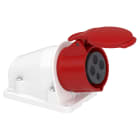 Schneider Electric - Mureva - socle de prise incliné -16 A - 3P+T - 380-415 V CA - en saillie- IP44