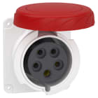 Schneider Electric - Mureva - socle de prise industrielle droite 32 A - 3P+N+T - 380-415 V CA - IP67