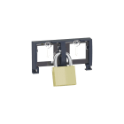 Schneider Electric - ComPact NS - Condamnation des boutons poussoirs par cadenas