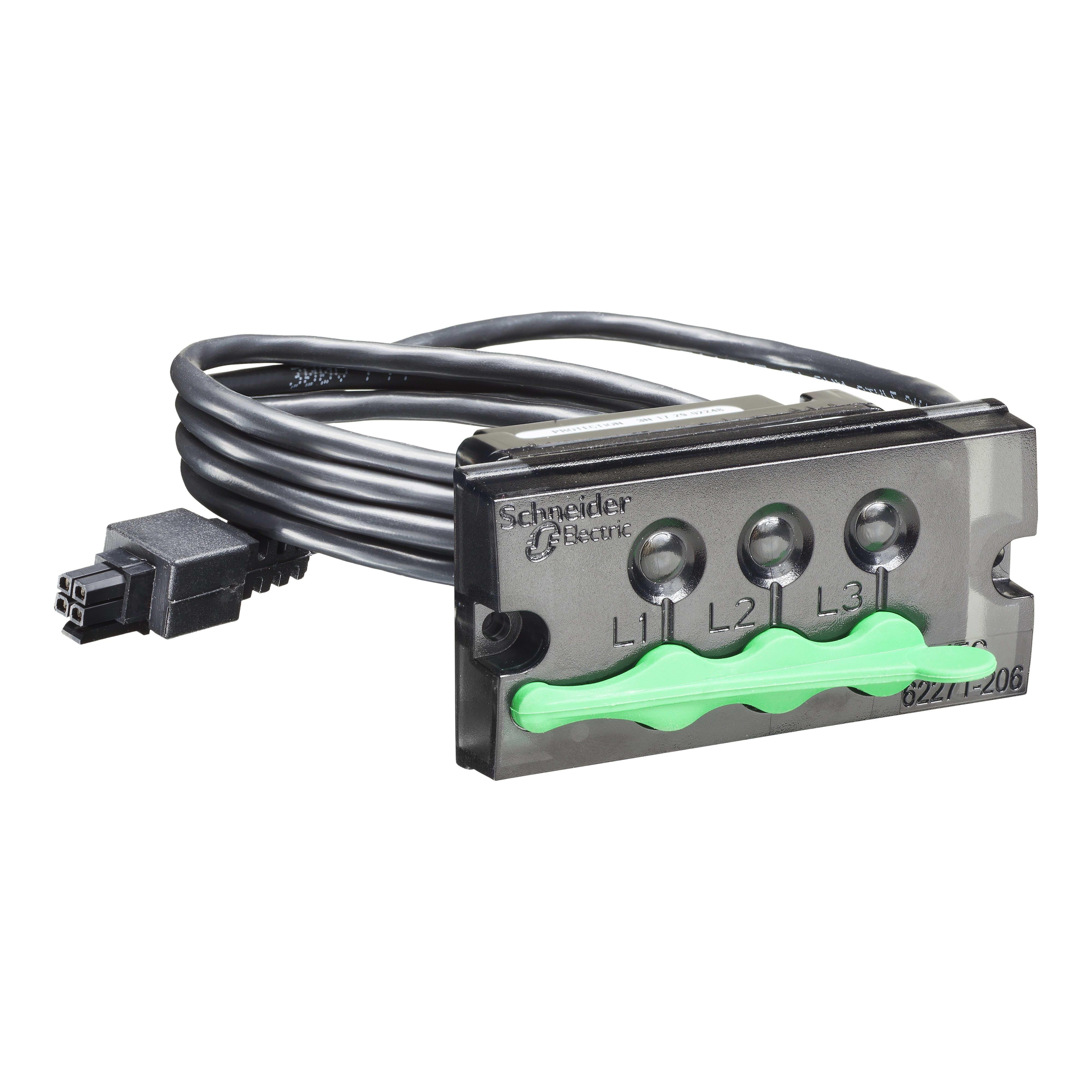 Schneider Electric - SM6 - Pièce de rechange - VPIS V3 VO LED 7.4 muA - Voyant Présence de Tension