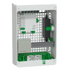 Schneider Electric - Resi9 Coffret VDI 13M2R - Switch 5ports PoE - 2 prises - grade 3TV 6xRJ45 cat6a