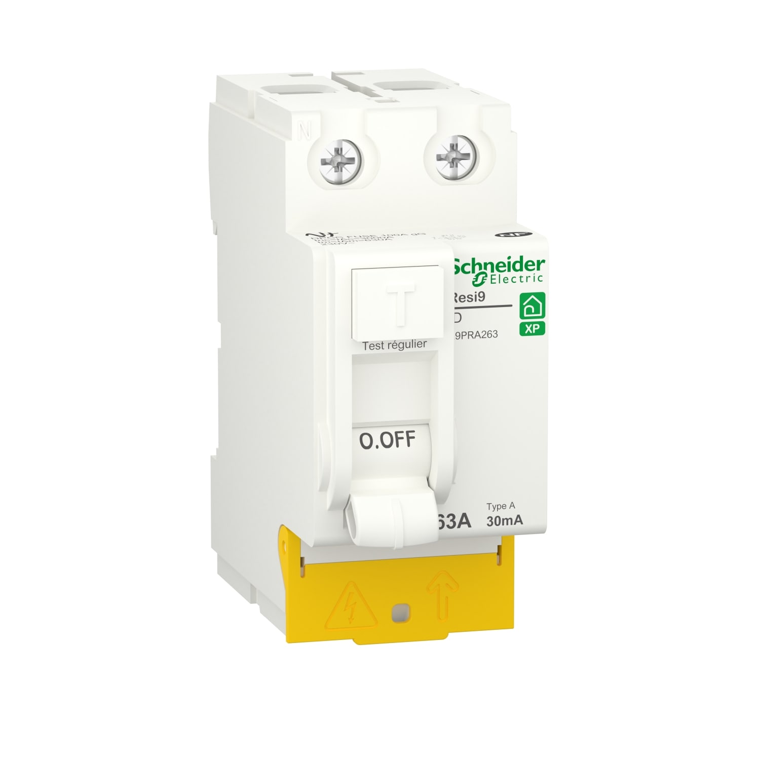 Disjoncteur Différentiel 16A 30mA - Protection Fuites Courant, Surcharge - 230V, Pour Tableau électrique Rail DIN - 2