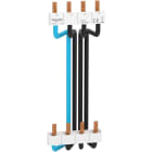 Schneider Electric - Resi9 - peigne vertical 3P+N - entraxe 150mm - câbles préformés