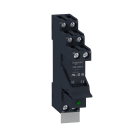 Schneider Electric - Harmony Relay RSB - relais PCB embrochable monté sur embase - 2OF 8A - 12VDC