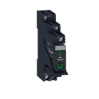 Schneider Electric - Harmony RXG - relais embroc monté sur embase - test + DEL - 1OF 10A - 24VAC