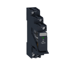 Schneider Electric - Harmony Relay RXG - relais embrochable monté sur embase - DEL - 1OF 10A - 230VAC