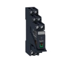 Schneider Electric - Harmony Relay RXG - relais embrochable monté sur embase - test - 2OF 5A - 24VAC