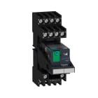 Schneider Electric - Harmony RXM - relais monté sur embase cont mixtes - 4OF - 6A - test - 24VDC