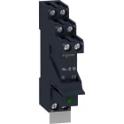 Schneider Electric - Harmony Relay RSB - relais PCB embrochable monté sur embase - 2OF 8A - 24VDC
