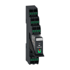 Schneider Electric - Harmony Relay RXG - relais embrochable+embase Push In - test - 2OF 5A - 230VAC