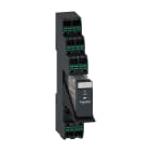 Schneider Electric - Harmony Relay RXG - relais embrochable+embase Push In - DEL - 2OF 5A - 24VDC