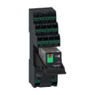 Schneider Electric - Harmony Easy relais + Emb PushIn cont séparés - 2OF - 12A - test+LED - 24Vac