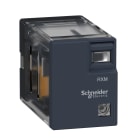 Schneider Electric - Harmony Easy Relais RXM4L - embrochable - 4OF - 3A - 24VCA - LED