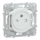 Schneider Electric - Ovalis - prise de courant 2P+T 16A affleurante - bornes automatiques - Blanc