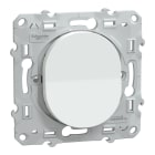 Schneider Electric - Ovalis - Lot de 108 va et vient S320204 - 10AX - Blanc - sans emballage unitaire