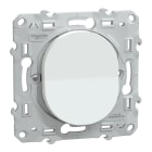 Schneider Electric - Ovalis - interrupteur permutateur - 10AX - Blanc