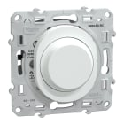 Schneider Electric - Ovalis - Variateur de lumière universel - 2/3 fils - Blanc