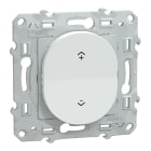 Schneider Electric - Wiser Ovalis - interrupteur centralisé sans fil 2 ou 4 BP - Blanc