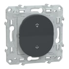 Schneider Electric - Wiser Ovalis - interrupteur centralisé sans fil 2 ou 4 BP - Anthracite