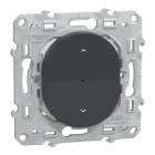 Schneider Electric - Wiser Ovalis - interrupteur connecté volet-roulant - 4A - zigbee - Anthracite
