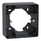 Schneider Electric - Ovalis - Boîte support 36 mm pour montage en saillie - Anthracite