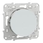 Schneider Electric - Odace - poussoir - blanc Recyclé - 10A