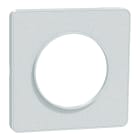 Schneider Electric - Odace Touch - plaque de finition - blanc Recycle - 1 poste
