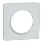 Schneider Electric - Odace Touch - plaque 1 poste blanc recyclé
