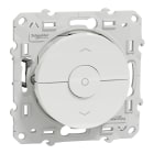 Schneider Electric - Odace 2011 - interrupteur volet-roulant - 3 touches montée/descente/stop - blanc