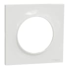 Schneider Electric - Odace Styl - plaque 1 poste blanc