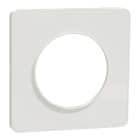 Schneider Electric - Odace Touch - plaque 1 poste blanc