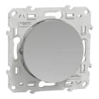 Schneider Electric - Odace 2011 - interrupteur va-et-vient - alu- 10A - fixation par vis