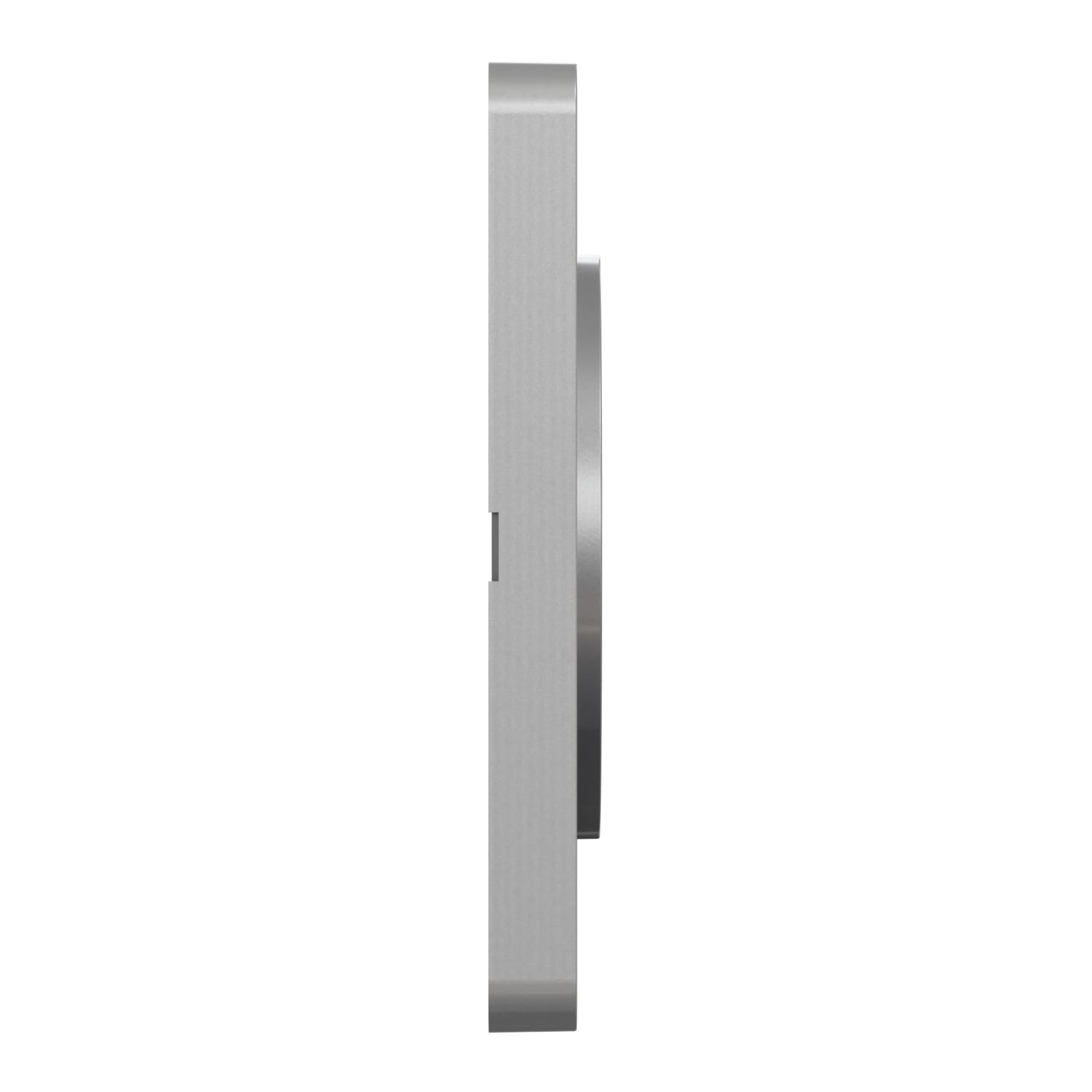 Schneider Electric - Odace Touch - Plaque de finition Kvadrat 1 poste - Ombre-Alu