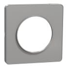 Schneider Electric - Odace Touch - plaque de finition - 1 poste - aluminium