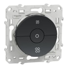 Schneider Electric - Odace 2011 - interrupteur VMC avec position arrêt -  anthracite