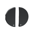 Schneider Electric - Odace - 2 demi enjoliveur anthracite - livré sans LED