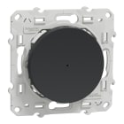 Schneider Electric - Wiser Odace - variateur poussoir - 2 fils - zigbee - anthracite
