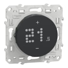 Schneider Electric - Wiser Odace - Thermostat connecté filaire - 2A - Anthracite